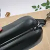 Óculos de Sol Cor Sólida Caixa com Zíper Caixa Espelhada Parsonar Caixa Quadrada de Couro Preta Bolsa para Óculos Ópticos bsll
