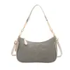 Bolso de hombro casual moda estilo coreano 2026, bolso cruzado de gran capacidad para el día a día, bolso de mano con cadena mate, bolso de axila