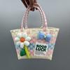 Bolsa Tejida a Mano Estilo Similar a Xiaohongshu Personalizada Decoración para Bolsa Tejida para Compras en Centro Comercial Bolsa Tejida Decorativa Bolsa Tejida Decorativa de Plástico