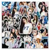 50 Pegatinas de Itzy Ídolo de Moda Ryujin Grupo de Chicas Estrella Alta Definición Decorativas Casco Scooter Goo Tarjeta Pegatinas