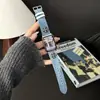 Adecuado para correa de calavera y cruz para Xiaomi Mi Band 9 Pro, 8 Pro, Redmi 654, correa de reloj de pulsera de mezclilla de moda