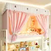 Temporada de Regreso a Clases Cama Pequeña Estudiantil Serie Floral Cortina Mosquitera Blackout Litera Dormitorio Cortina de Privacidad Blackout En Stock Mayoreo