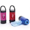 Dispensador de Bolsas de Basura LED Caja de Almacenamiento para Bolsas de Popó LED