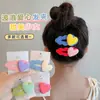 Pasador de Color Caramelo para Niñas Pasador de Corazón Ondulado Pinza para Flequillo Pinza BB Pasador de Color Contrastante Gelatina