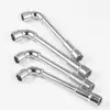 Llave de vaso curva de 17 mm, llave tipo L, llave de tubo, llave de 10-17 mm, llave tipo L, llave tipo tubo