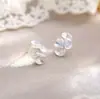 Anillo Asimétrico Falda Ondulada de Plata de Ley S925 para Mujer Estilo K Simple Ins Encaje Escarchado Anillo Personalizado para Mujer