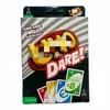 Cartas de Juego Uno Versión en Inglés Comercio Exterior Transfronterizo Juego de Mesa Cartas Cartas Uno Juegos de Fiesta Entretenimiento Fabricante de Póker Venta al por Mayor