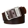 2026 Nuevo Cinturón Giratorio de Hebilla de Pin de Doble Cara para Hombre Versátil Moda de Negocios Cinturón de Cuero Casual para Hombre Cinturón de Hombre