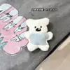 Ins Caricatura Oso de Peluche Tirantes Oso Conejo Muñeco Broche Bufanda Accesorios Accesorios Colgantes para la Cabeza