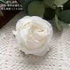 Manualidades de Cabezas de Flor de Rosa Glaseada, Flores Artificiales, Flores Falsas, Plantas Verdes al por Mayor, Decoración de Bodas, Estilo Ins, Transfronterizo