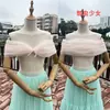 Vestido de Noiva Cobrindo os Braços, Vestido Tomara-que-caia da Noiva, Véu de Um Ombro Cobrindo os Braços, Mangas de Renda, Acessórios Removíveis