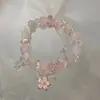 "Suspensión Galáctica" Pulsera de Mariposa Floral y Estrella, Versátil y Dulce, Perfecta para Mejores Amigas, un Regalo para el Festival del Bote del Dragón