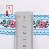 Cinta de jacquard floral de 3,3 cm para ropa, decoración del hogar, cortinas y varias decoraciones DIY G3673