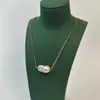 Colar Pingente de Pérola Barroca Colorida Natural Feminino Luxo Acessível Nicho Outono 2025 Novo Estilo Quente Corrente para Clavícula