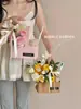Caja Tote para Café, Caja para Flores, Portavasos de Papel Kraft, Caja de Empaque para Arreglos Florales, Caja de Regalo para Ramo de Flores, Empaque de Caja para Flores, Caja para Té de Leche