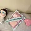 Bolsa de armazenamento em rede estilo Ouyang Nana, uma bolsa de cosméticos versátil, de grande capacidade e portátil para viagens, perfeita para guardar artigos de higiene pessoal e outros itens pequenos.