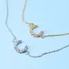 Pulseira Exquisita Estilo Coreano com Coração Doce Feminino, Design de Estrela e Lua, Joias de Design de Nicho Frescas e Modernas Atacado