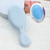 Mini peine de aire plegable portátil de color caramelo con cojín de aire, peine de masaje para el hogar, peine para la cabeza para niños y niñas