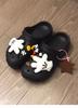 Luvas com Rosto Fofo do Mickey, Tamancos, Conjunto de Flores, Tamancos, Acessórios Decorativos, Fivelas e Acessórios para Sapatos