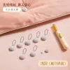 Cuerda Hebilla Sujetador de Colcha Herramienta Mágica para Funda de Colcha para Uso Doméstico, Antideslizante, Sin Agujas, Sin Marcas, Invisible, Antideslizante de Invierno
