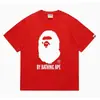 24 Tendencia Caliente de Verano en Línea: Camiseta bAPe Cabeza de Mono, Diseño Camuflaje, Camiseta Unisex de Manga Corta con Cuello Redondo