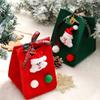 Atacado Bolsa de Maçã de Feltro de Natal Véspera de Natal Bolsa Portátil de Feltro Decoração de Doces Bolsa de Presente de Tecido de Feltro Personalização