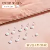 Cuerda Hebilla Sujetador de Colcha Herramienta Mágica para Funda de Colcha para Uso Doméstico, Antideslizante, Sin Agujas, Sin Marcas, Invisible, Antideslizante de Invierno