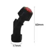 Accesorios para rociadores de fumigadoras agrícolas plástico negro rociador de un solo orificio doméstico ajustable riego de pulverización de jardín