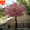 Galho de flor de cerejeira artificial flor de casamento adereços de flor de cerejeira rosa criptografia flor artificial decoração de árvore de flor de cerejeira