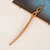 Palillo de madera de durazno madera de pera horquilla horquilla antigua horquilla Hanfu clásica suministro directo de fábrica pelo accesorios para el cabello versátiles puesto de lugar escénico