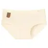 Ropa interior para mujer de algodón peinado 7A, 100% algodón, de talle medio, 3D antirozaduras, antibacteriana, con fuelle de algodón transpirable