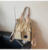 Nueva Moda Transfronteriza Bolso Ligero Bolso de Viaje con Cordón para Mujer Bolso Escolar para Estudiante Bolso de Hombro Casual de Alta Gama