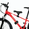 Asiento para Bicicleta Infantil Juego Completo de Accesorios Reposapiés Plegable Manillar Antideslizante Bicicleta de Montaña Asiento Delantero para Bebé