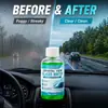 El concentrado de líquido limpiaparabrisas para coche KineShineX, al mezclarse con agua, ayuda a eliminar el polvo y el aceite del parabrisas