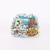Ímãs de Geladeira de Cidade em Acrílico, Ímãs de Geladeira Estilo Chinês Original, Ímãs Decorativos de Presente, Artesanato Cultural e Criativo, Lembranças de Viagem