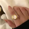 Anillos Selectos Transfronterizos para Mujer, Anillos de Moda Ins Trendy con Diseño de Nicho Exagerado Retro Personalizado, Populares a Nivel Nacional y en el Extranjero
