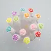 Cepillo para Pestañas Postizas, Cepillo para Pestañas Portátil Rosa Lavable en Tubo, Tubo de Ensayo Transparente Herramienta de Maquillaje de Belleza Cepillo para Pestañas