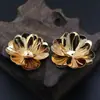 Latón 40mm Tres Capas Estéreo Gran Loto Loto Colgante Portaflores Antiguo Material para Tocado de la Dinastía Han Accesorios para el Cabello