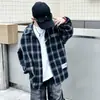 Ropa para niños, camisa de otoño para niños, estilo primavera/otoño, nueva colección 2026, camisa a cuadros moderna y elegante para niños mayores, camisa de otoño