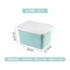 Caja de almacenamiento de plástico caja de almacenamiento grande para juguetes caja de almacenamiento de gran capacidad para edredones y ropa de dormitorio caja de almacenamiento para acabado al por mayor