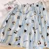 Fábrica de Origen Nuevo Popular de Primavera y Otoño Algodón Nube Delgado Dulce Pijama de Manga Larga Pantalón Largo Ropa de Casa