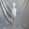 Adereços de Modelo Infantil, Manequim de Meio Corpo Coberto com Tecido, Alfinetável, para Exibição em Loja de Roupas Infantis, Manequim de Corte de Vestuário, Espuma