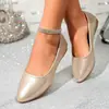 Comercio Exterior Transfronterizo Europeo y Americano 2026 Zapatos de Mujer de Nueva Moda, Mocasines Planos Elegantes de Punta Fina y Corte Bajo, Zapatos Casuales de Cuña para Mujer