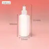 Botella de spray fijador de maquillaje de hombro inclinado en stock 50/100/200ml botella de spray hidratante para protector solar botella cosmética de plástico PET