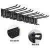 Suporte de Parede para Longboard Ferramenta de Armazenamento Suporte de Painel Gancho de Metal Organizador de Jardinagem Externa Gancho de Armazenamento Pesado para Garagem