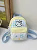 2026 Nueva Mochila Ligera de Alta Calidad Estilo Japonés Linda Suave para Chicas Cuadros Versátil Bolso Cruzado Lindo para Mujeres