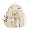 Nova mochila feminina estilo coreano, bolsa de estudante, mochila para ensino fundamental e médio, mochila estilo Harajuku em tecido Oxford, bolsa escolar de comércio exterior