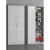 Archivador financiero, archivador de acero para documentos y archivos, gabinete metálico de múltiples niveles con cerradura para oficina, gabinete de almacenamiento de pie