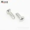 Tornillos Jonas Cross de Cabeza Plana Avellanada Fresada Cola Fresada Cola Plana Cola Cortada Autorroscantes M3m4 Blanco