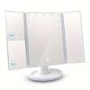 22 Cuentas LED de Escritorio 70% de descuento Espejo de Maquillaje LED Espejo de Tocador LED Escritorio Dormitorio Espejo de Vestidor Plegable con Luz Modelo Recargable